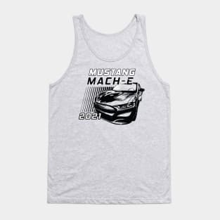 Mustang Mach-E Vintage Stripes Tank Top